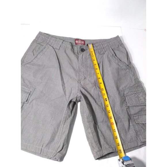 MATCHSTICK Shorts Men XXL 36 Cargo Utility Outdoor Hike Camp Twill Chino Solid - Picture 3 of 5